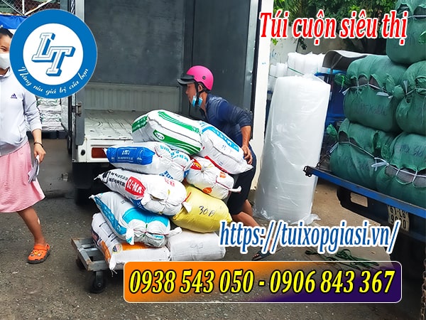 Nguồn nhập sỉ túi cuộn siêu thị giá rẻ tphcm
