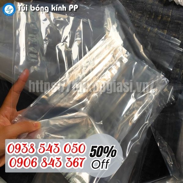 Nguồn sỉ giá tốt túi bóng kính pp cho mùa tết