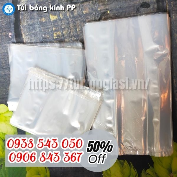 Nguồn sỉ giá tốt túi bóng kính pp cho mùa tết