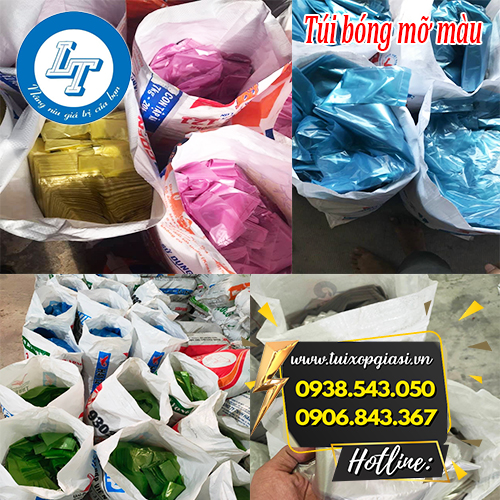 Nguồn sỉ lẻ túi bóng mỡ màu