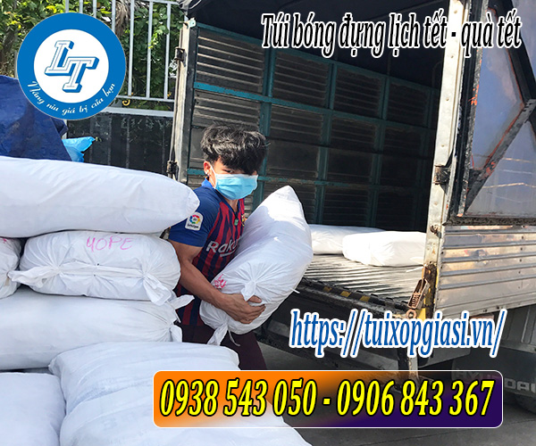 Nguồn sỉ túi bóng đựng lịch tết, quà tết giá rẻ