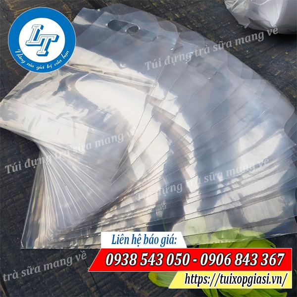 Nguồn sỉ túi đựng trà sữa mang về Nguồn sỉ túi đựng trà sữa mang về