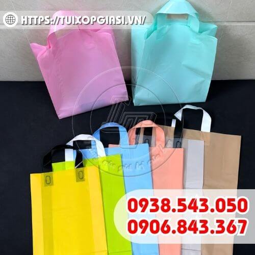 Túi nilon quai ép đa dạng kích cỡ
