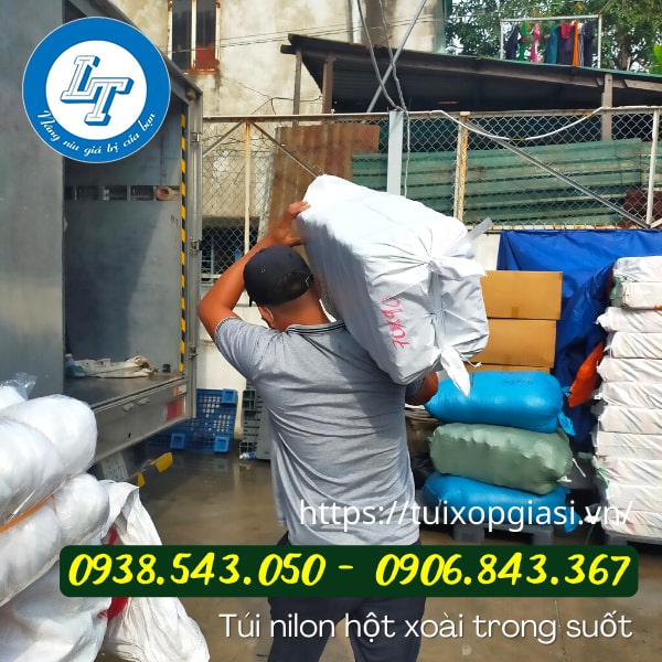 Nhà cung cấp bao nilon hột xoài trong suốt tphcm