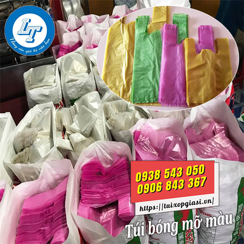 Nhà cung cấp túi bóng mỡ màu giá rẻ