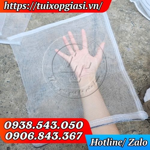Túi lưới cước trắng