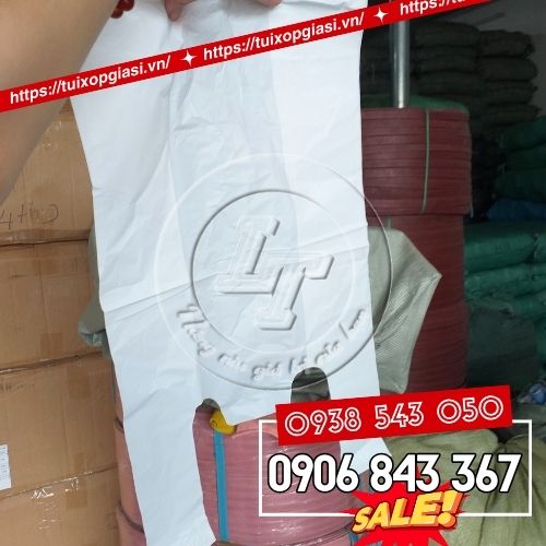 Túi xốp trắng sữa