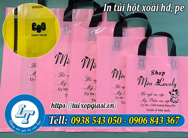 Nhận in túi hột xoài pe giá rẻ