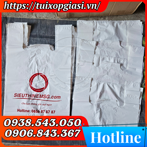 Nhận in túi xốp sữa