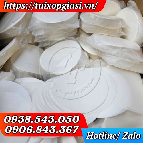 Giấy nến lót miệng ly chống tràn