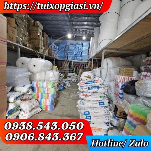 Kho túi pe mềm đựng nước dùng, bún phở