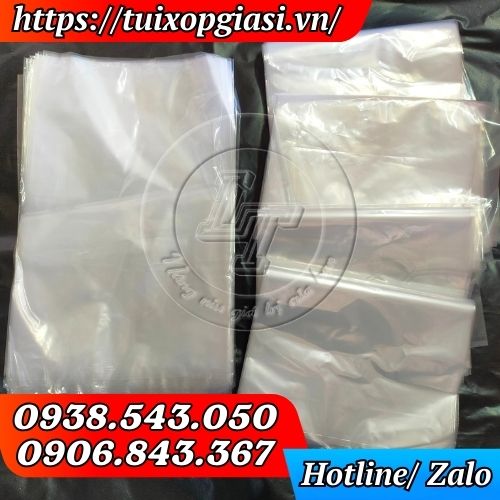 Túi pe mềm đựng nước dùng bún phở