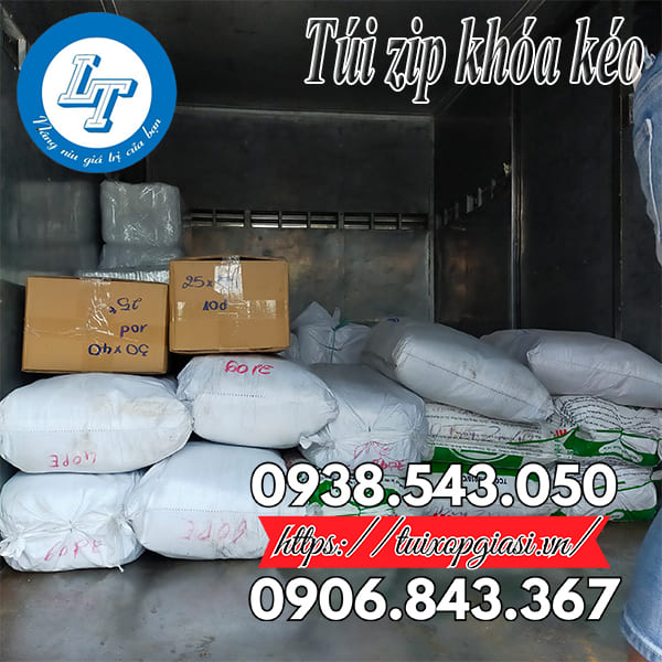 Nơi bán túi zip khóa kéo giá rẻ hcm