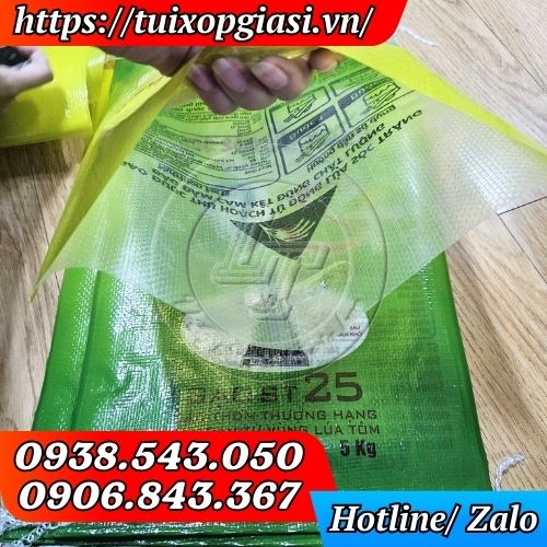 Bao PP dệt đựng gạo ST25