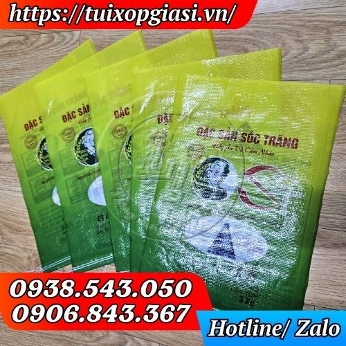 Bao pp dệt đựng gạo ST15