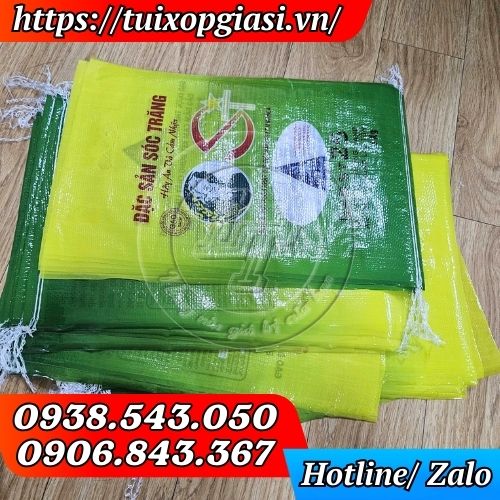 Bao pp dệt đựng gạo ST25