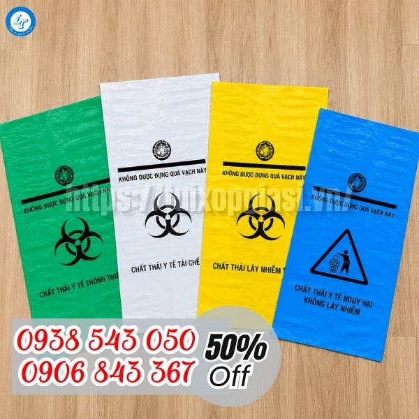 Túi đựng rác thải y tế
