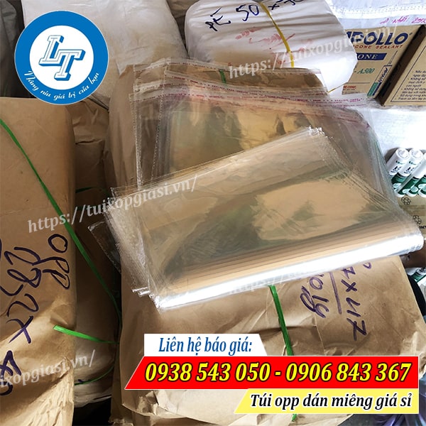 Phân phối túi opp dán miệng giá sỉ