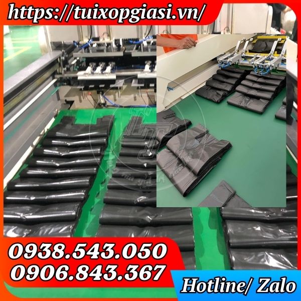 Sản xuất túi xốp đen