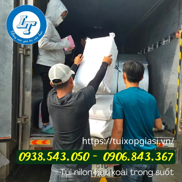 Sỉ bao nilon hột xoài trong suốt tphcm