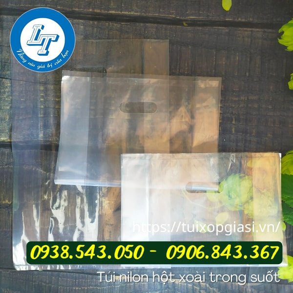 Sỉ bao nilon hột xoài trong suốt
