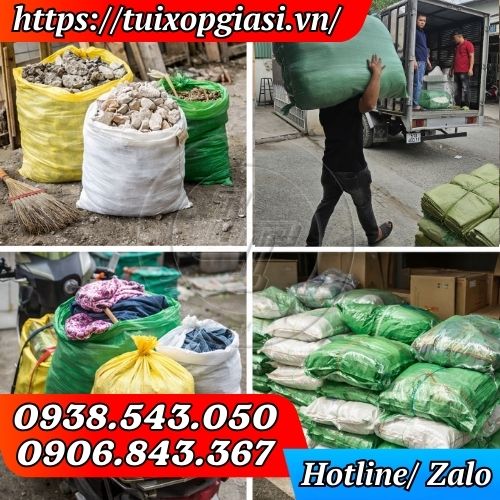 Bao tải dứa 25kg đóng gói hàng hoá