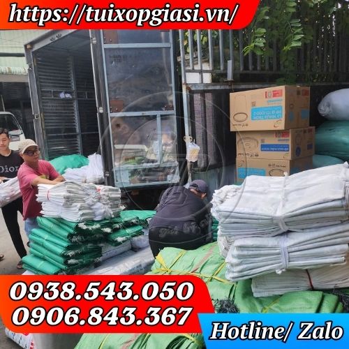 Sỉ bao tải dứa đóng hàng loại 25kg giá rẻ