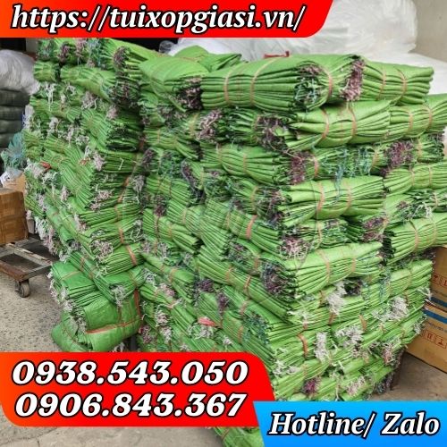 Sỉ bao tải dứa đóng hàng loại 25kg giá rẻ