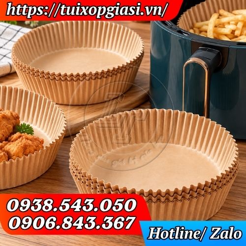 Giấy nến lót nồi chiên không dầu