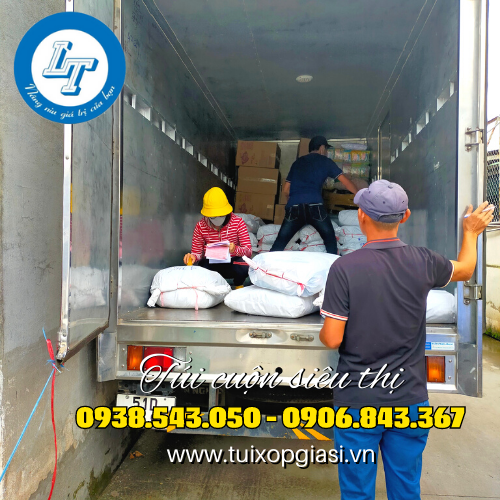 Sỉ lẻ túi cuộn siêu thị cho nhà cung cấp