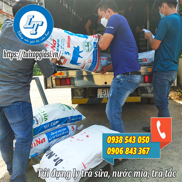 Sỉ lẻ túi đựng ly trà sữa, nước mía, trà tắc giá rẻ