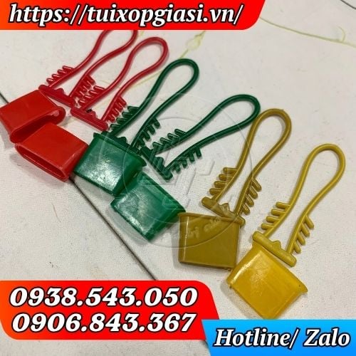 Nút và râu của túi lưới đựng bưởi