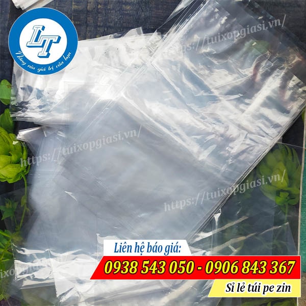 Sỉ lẻ túi pe zin giao hàng miễn phí