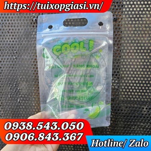 Túi zip đựng trà chanh