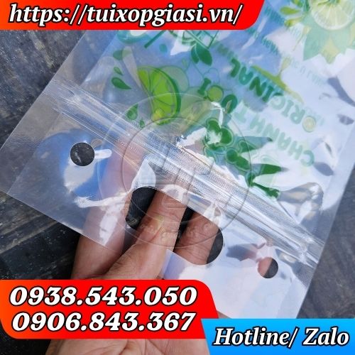 Túi zip trà chanh, trà sữa, trà tắc