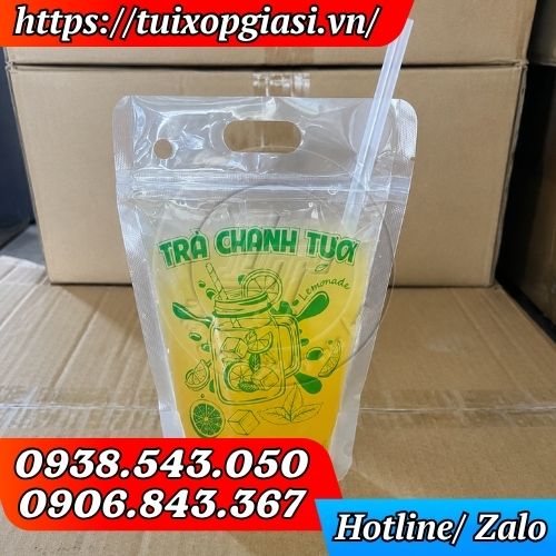 Túi zip đựng trà chanh mẫu mã đẹp