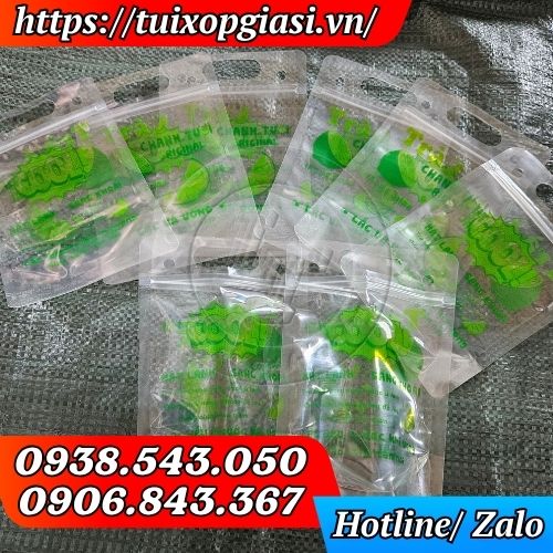 Lê Thanh sỉ túi zip đựng trà chanh, trà sữa, trà tắc giá rẻ