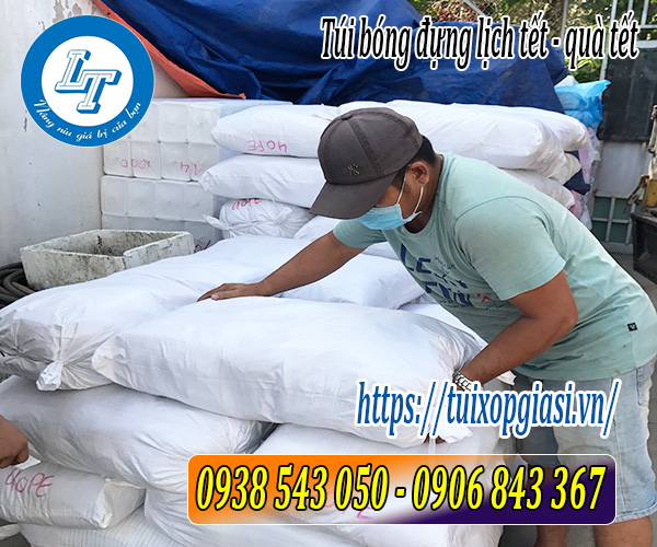 Sỉ túi bóng đựng lịch tết