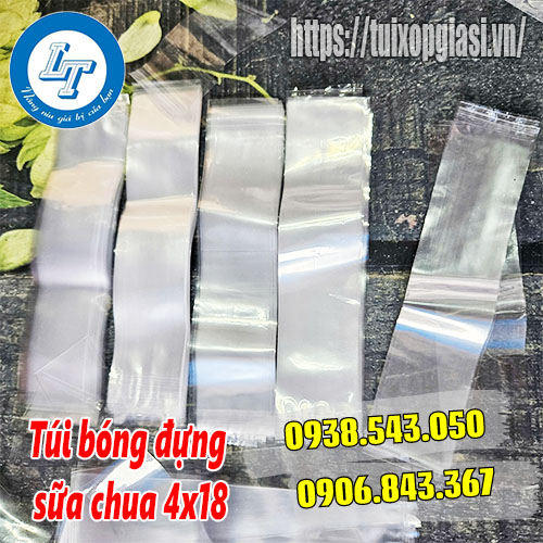 Túi bóng đựng sữa chua