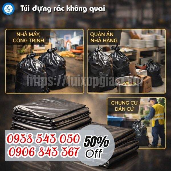Túi đựng rác không quai