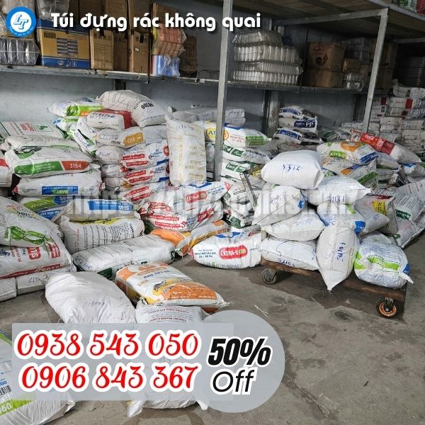 Sỉ túi đựng rác không quai bao 25kg giá tốt