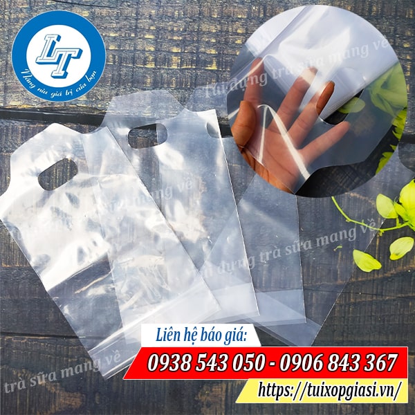 Sỉ túi đựng trà sữa mang về