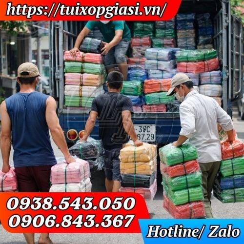 Lên hàng túi hột xoài (HD, PE, PP) cho khách sỉ