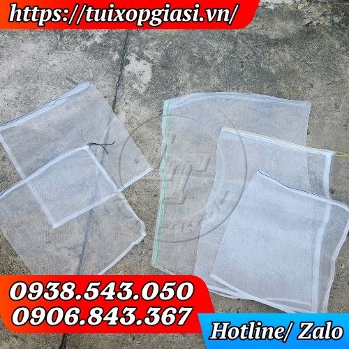 Túi lưới trùm mít đa dạng kích cỡ