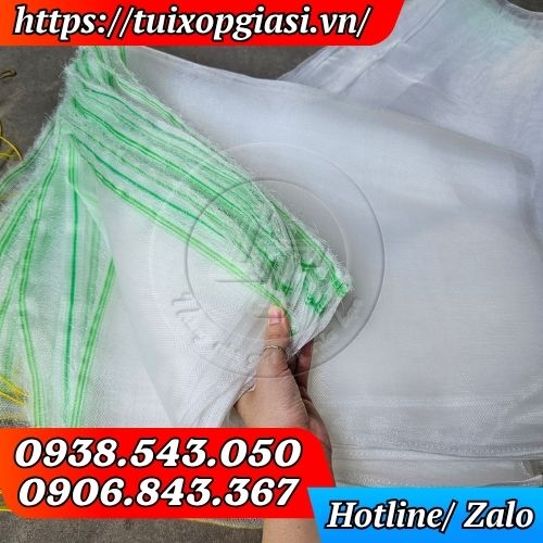 Sỉ túi lưới trùm mít, bap bọc mít khi còn trên cây giá tốt