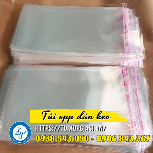 Sỉ túi opp dán keo