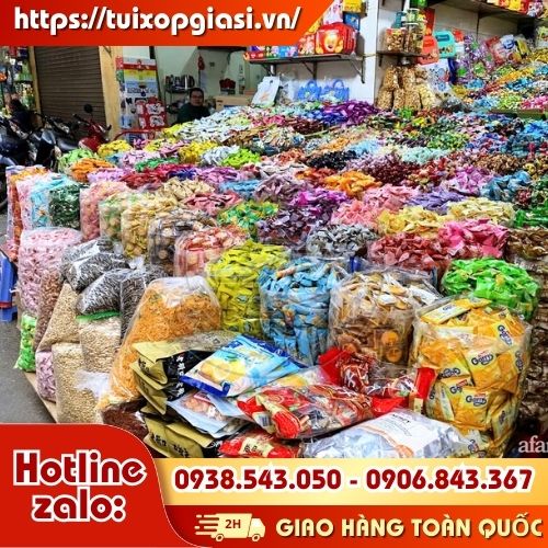 Túi pp kiếng đựng bánh kẹo tết