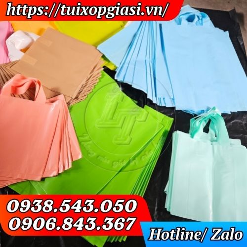 Sỉ túi ép nhiều màu bịch 10kg giá rẻ
