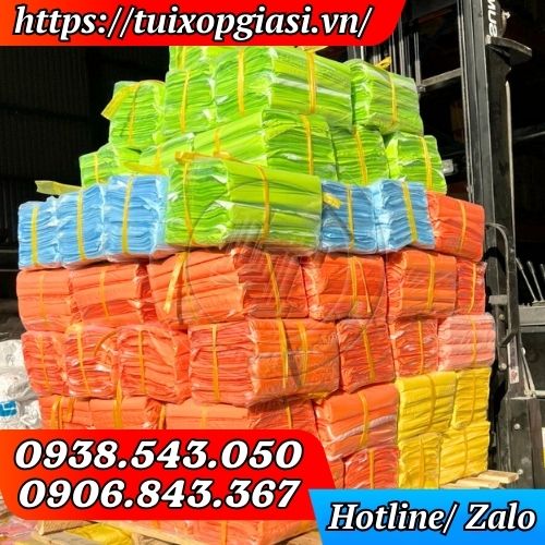 Túi ép quai nhiều màu bịch 10kg