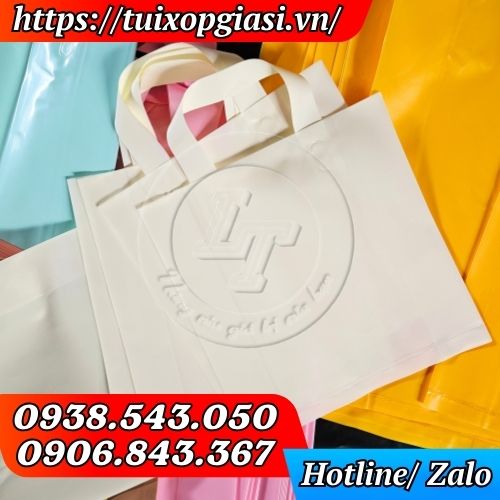 Sỉ túi quai ép nhiều màu bịch 10kg giá rẻ
